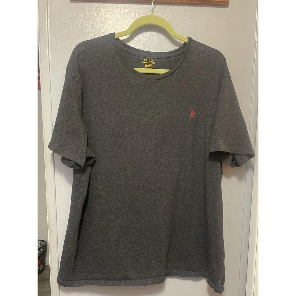 Polo Ralph Lauren T-Shirt Size 2 Xl Charcoal Men's